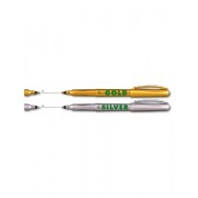 MARCADOR CENTROPEN 1.8MM ORO/PLATA 